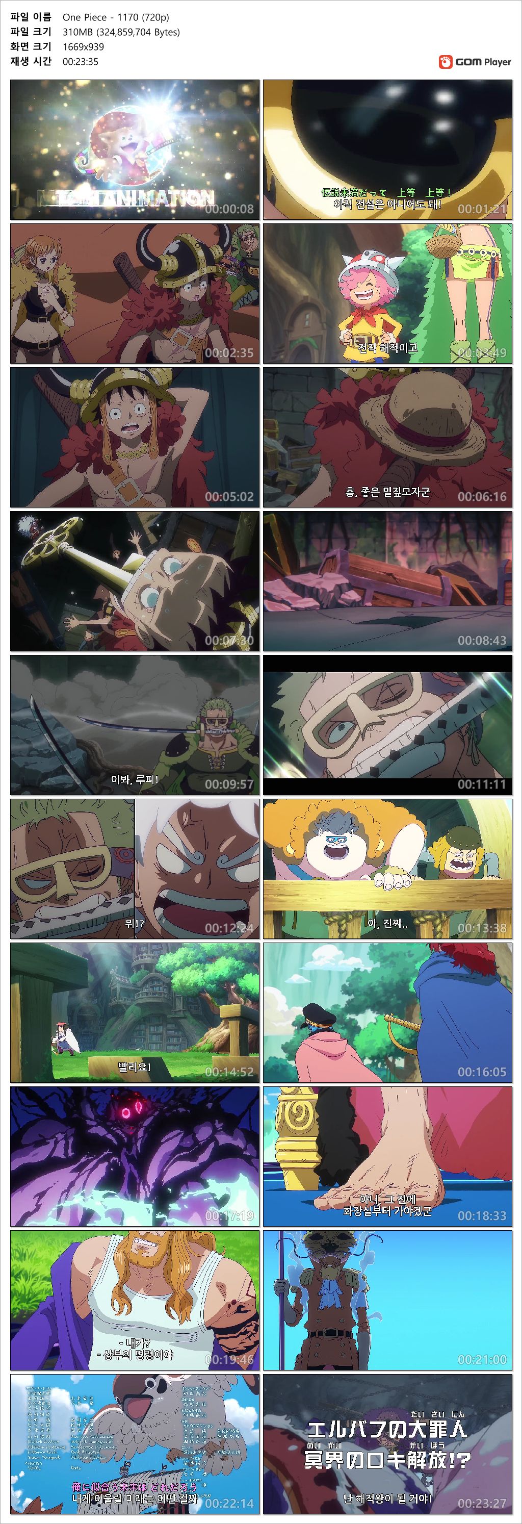 [ANIPLUS] One Piece - 1170 (1280x720)