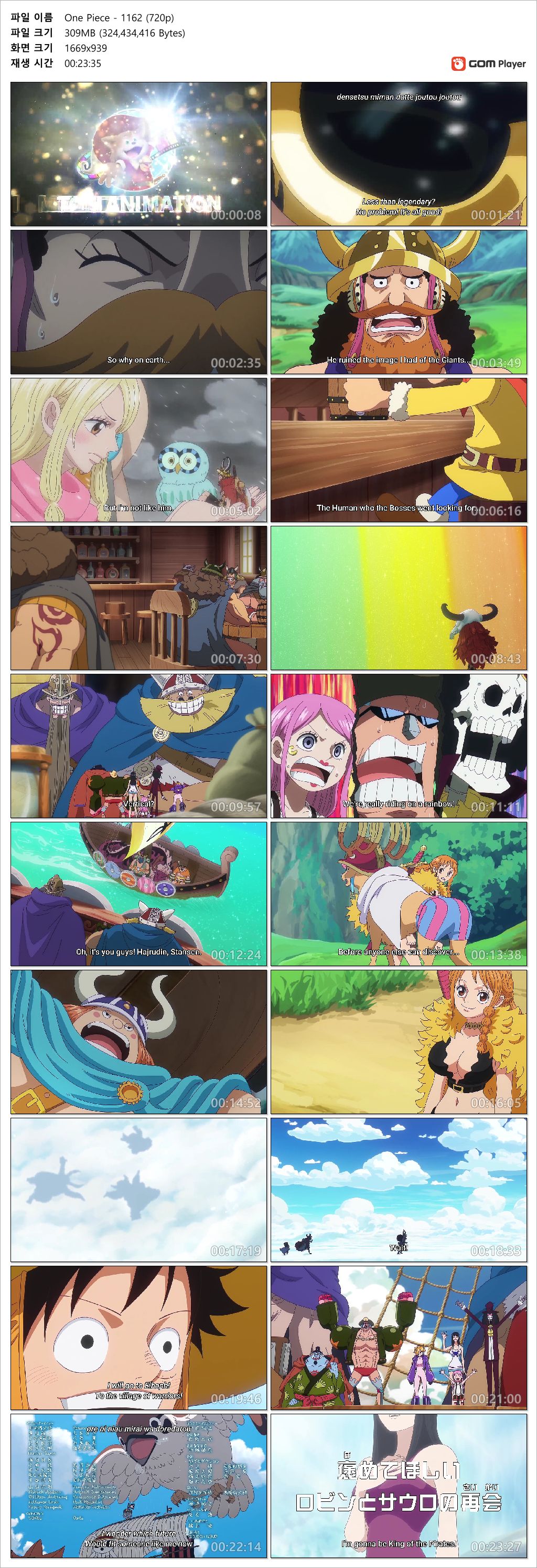[ANIPLUS] One Piece - 1162 (1280x720)