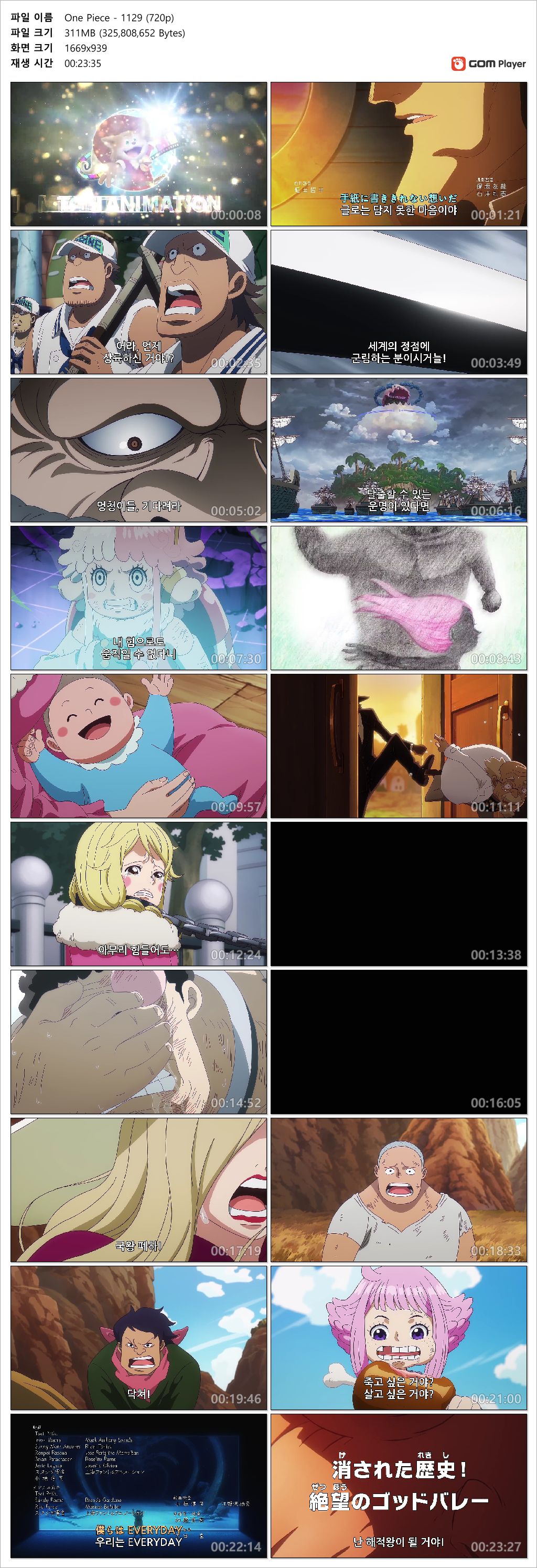[ANIPLUS] One Piece - 1129 (1280x720)