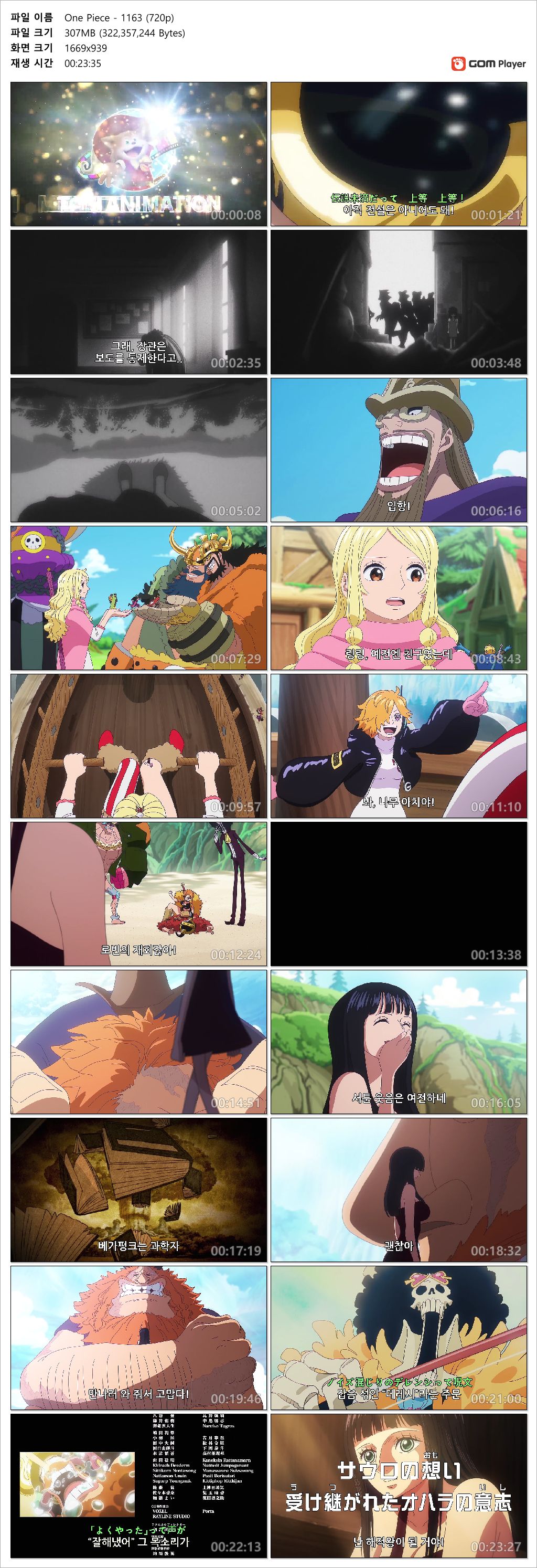 [ANIPLUS] One Piece - 1163 (1280x720)