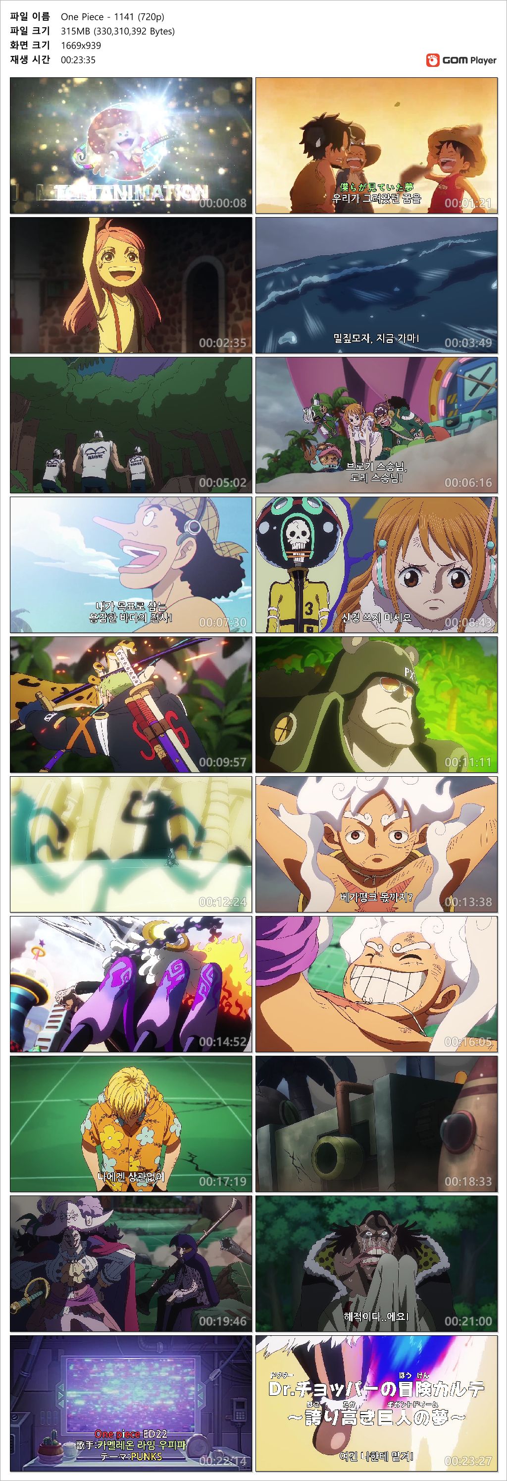 [ANIPLUS] One Piece - 1141 (1280x720)
