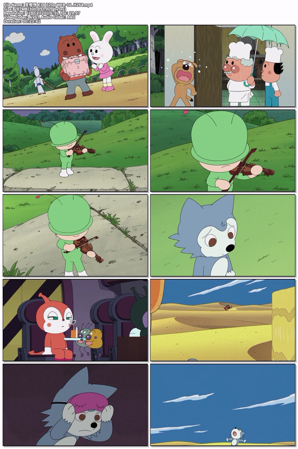 호빵맨 E34 720p WEB-DL H264