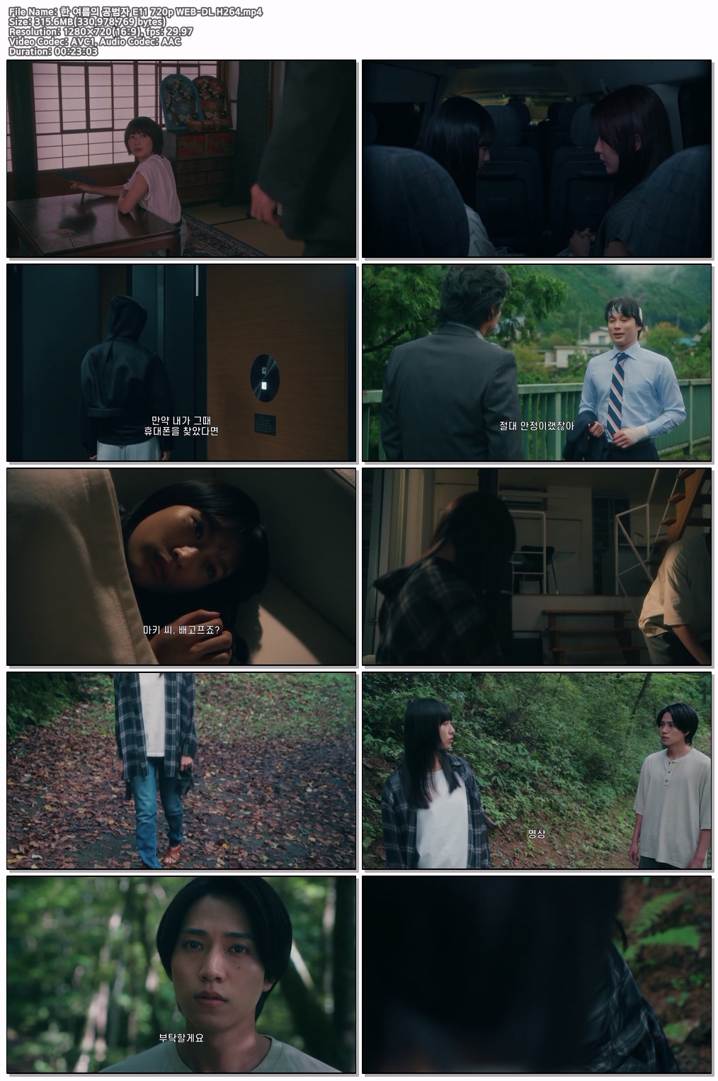 한 여름의 공범자 E11~E13 최종화 720p WEB-DL H264