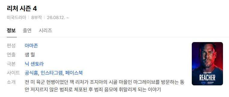 [미드완결] 리처 시즌4 8부작.1080p.10bit.WEBRip.6CH.x265