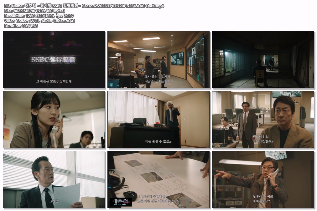 대추적 ~경시청 SSBC 강행범과~ Season..