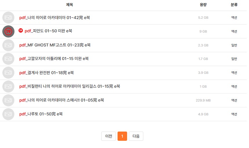 pdf_하쿠메이와 미코치 01~13, 외전 미완 e북
