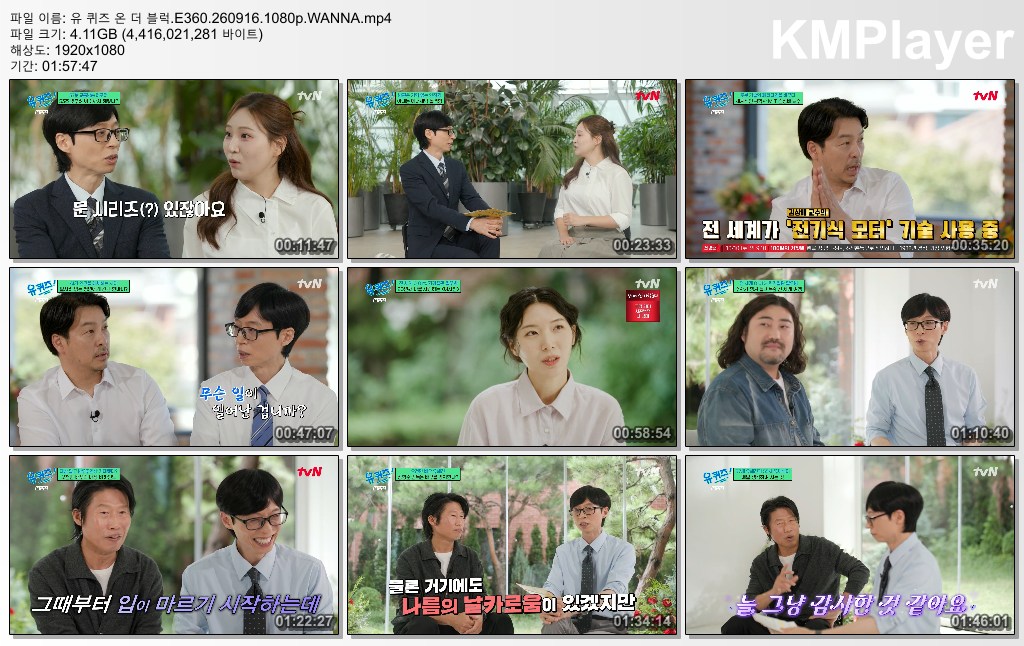 유 퀴즈 온 더 블럭.E360.260916.1080p.WANNA
