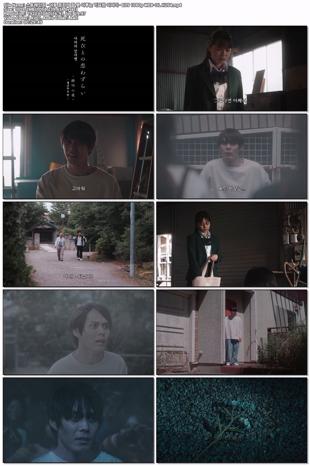 스트레인지 -이토 준지의 잠 못 이루는 기묘한 이야기- E09 1080p WEB-DL H264