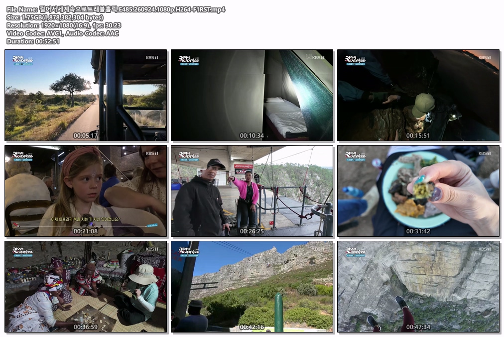 걸어서세계속으로트래블홀릭.E485.260924.1080p.H264-F1RST