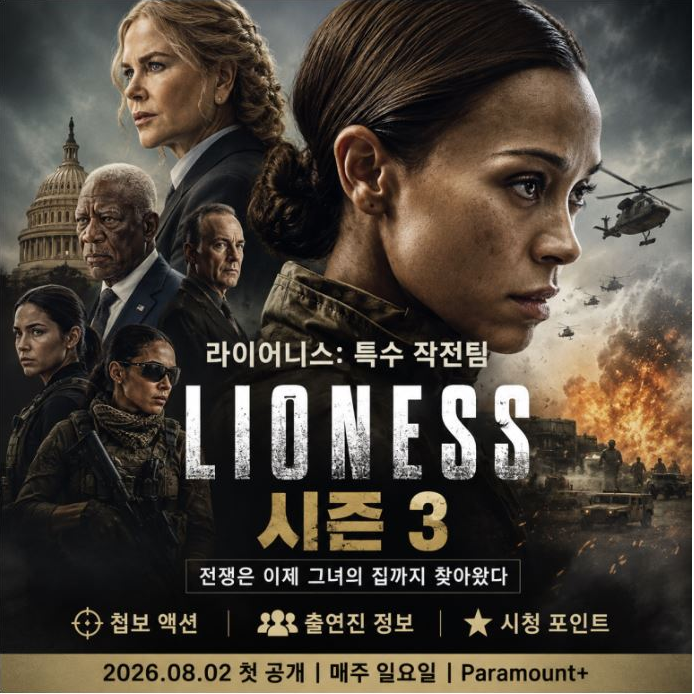 2O26년. 라이어니스 특수작전팀 시즌3. - 8화 (최종) - 1O8Op. 공식자막 10bit