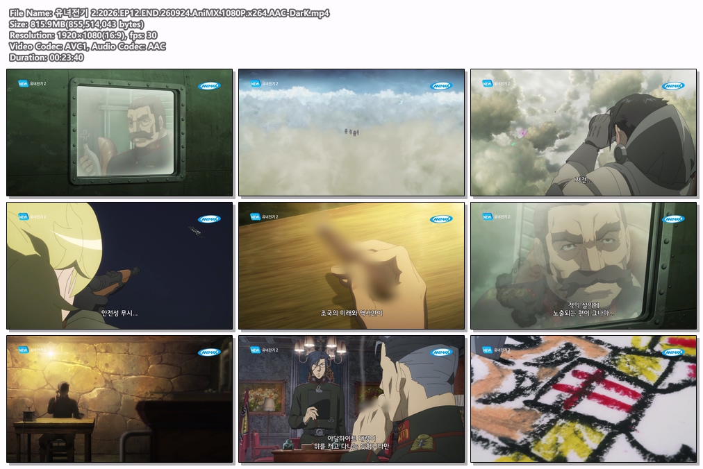 유녀전기 2.2026.EP12.END.260924.AniMX.1080P.x264.AAC-DarK