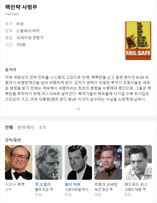 (종동)핵전략 사령부.Fail Safe.1964.720p.한글자막