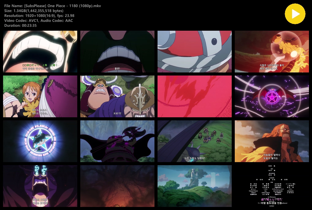 원피스 One Piece - 1180화 (1920x1080)