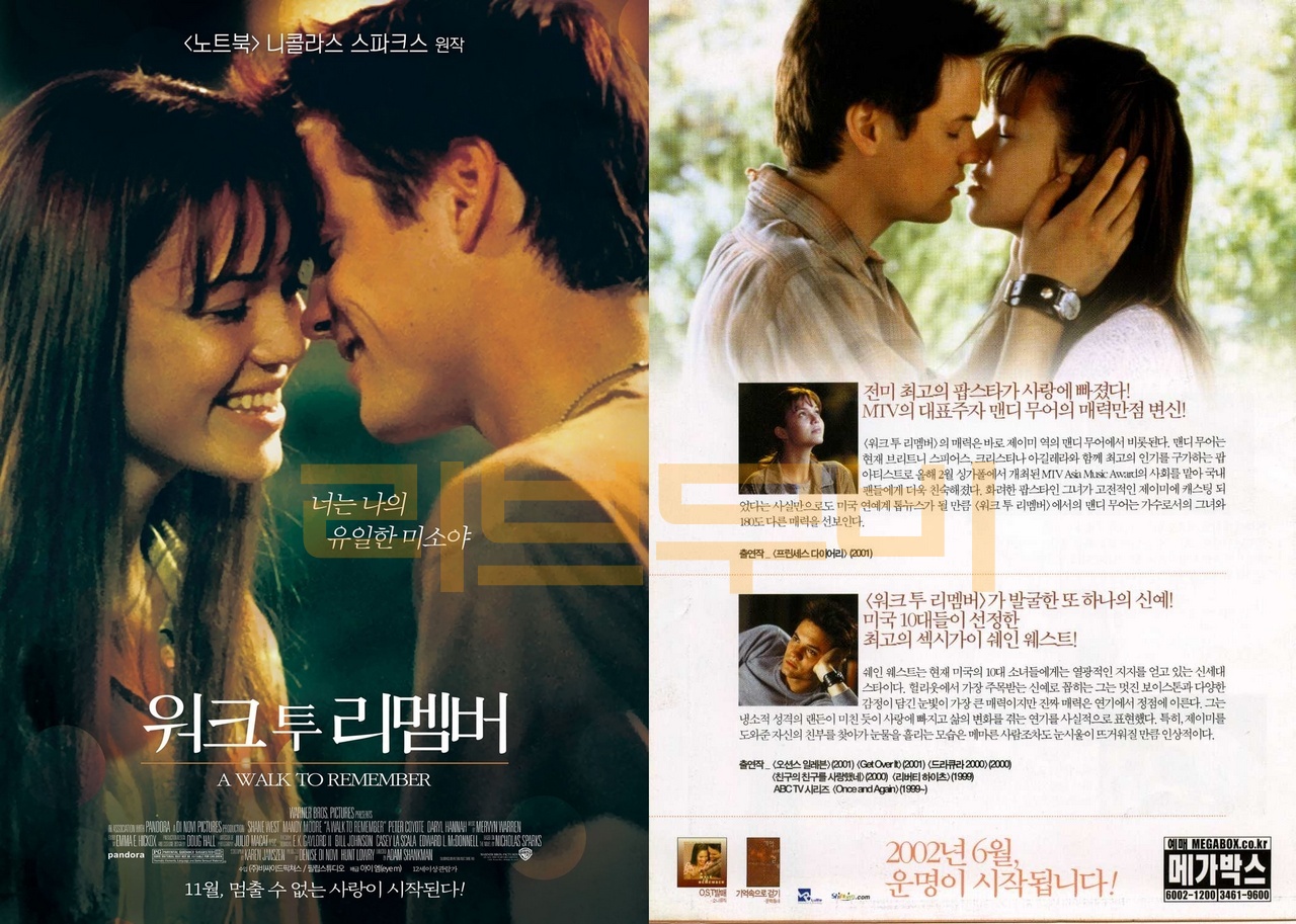 【FHD】워크 투 리멤버 - 니콜라스 스파크스. 그녀가 남긴 기억...2002.1080p.BluRay.X264-AMIABLE