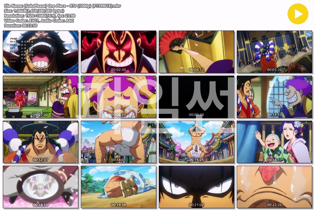 원피스 1080p 0970-0980 [SubsP..
