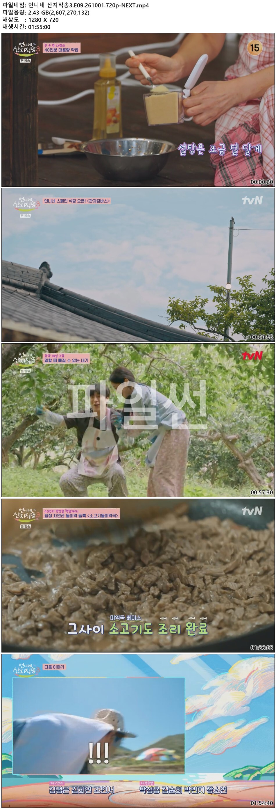언니네 산지직송3.E09.261001.720p-NEXT