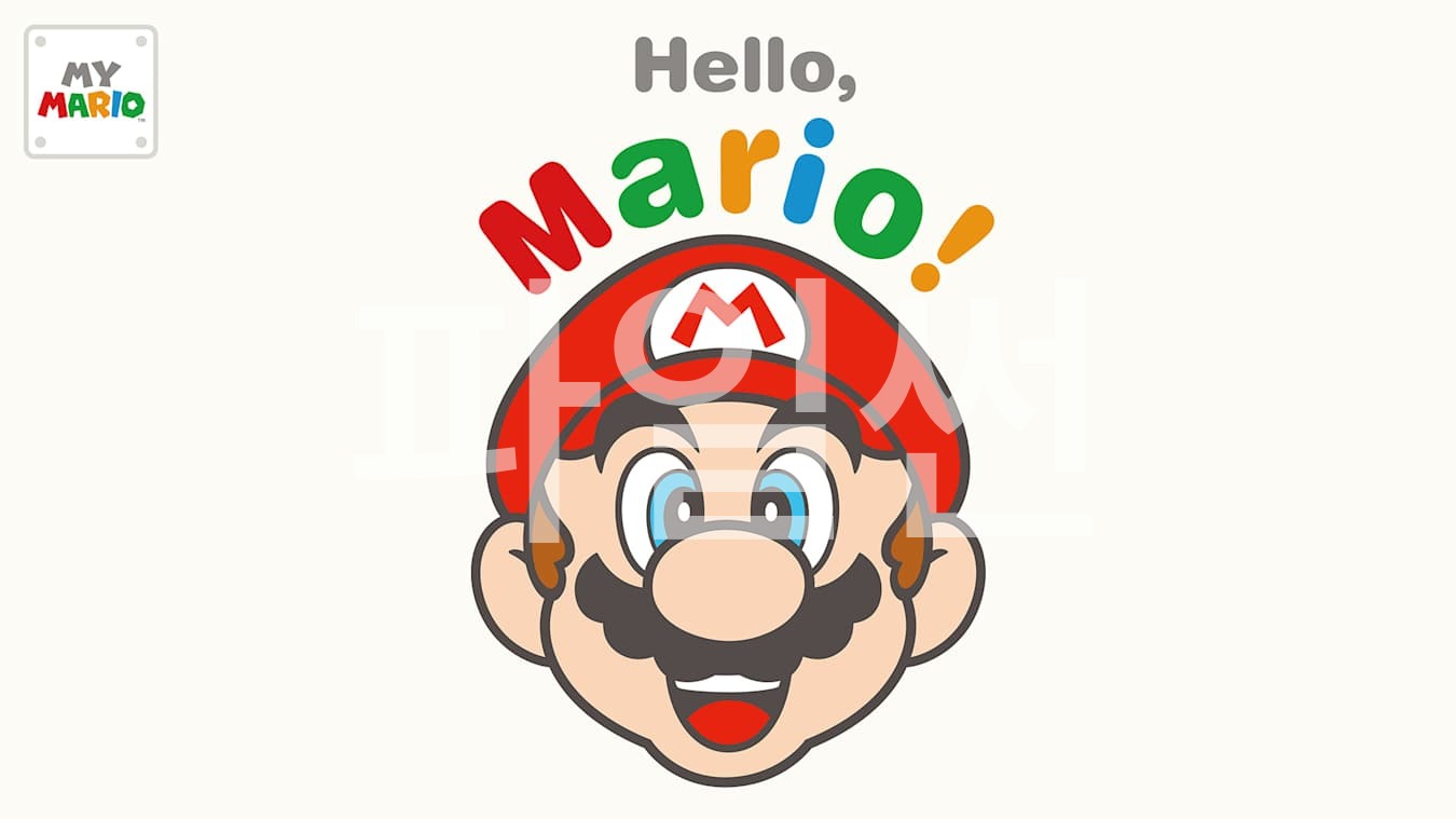[NSW] 얼굴 마리오 (Hello, Mario)