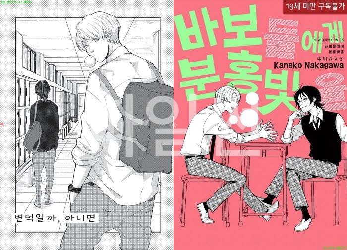 [BL만화] 나카가와 카네코 - 바보들에게 분홍빛을. 하권[냥면]