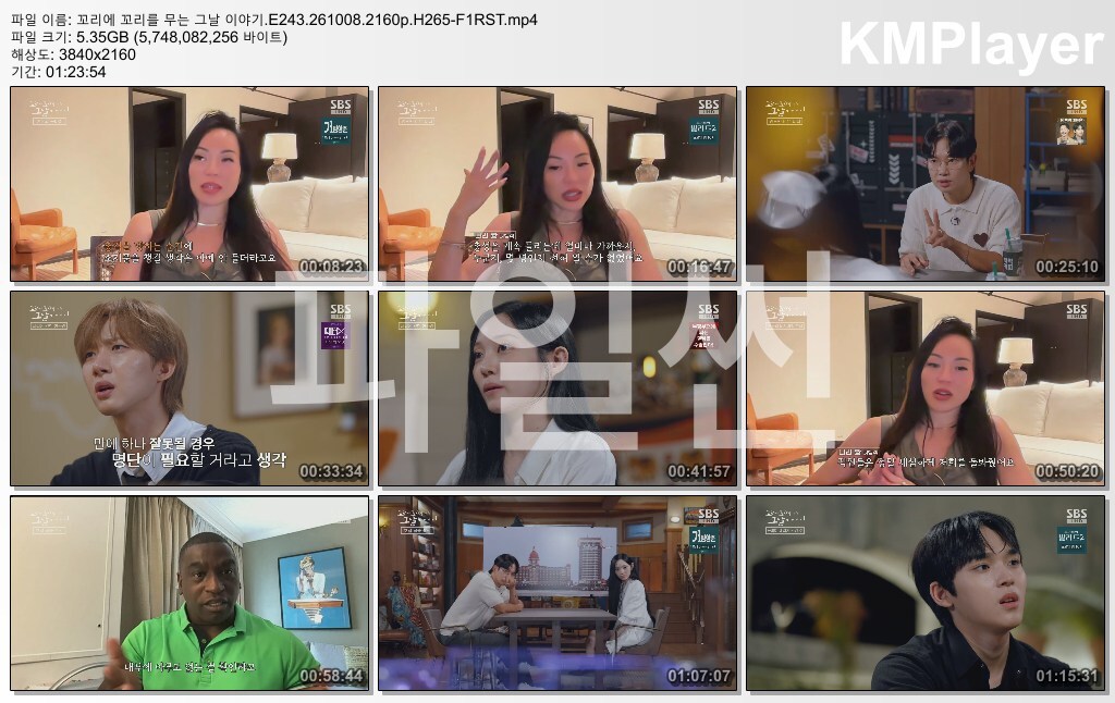 꼬리에 꼬리를 무는 그날 이야기.E243.261008.2160p.H265-F1RST