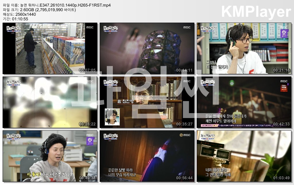 놀면 뭐하니.E347.261010.1440p.H265-F1RST
