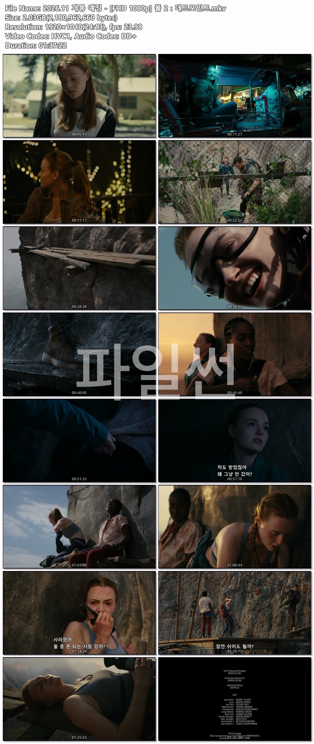 [FHD 1080p] 폴 2：데드포인트