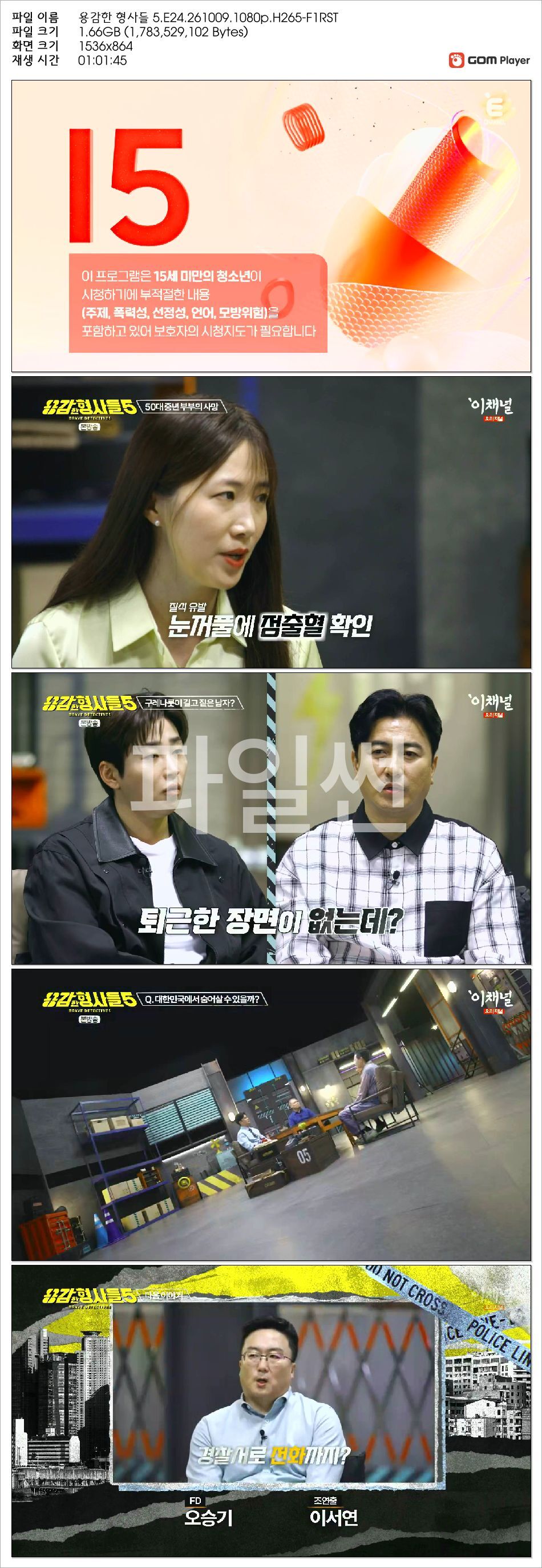 용감한 형사들 5.E24.261009.1080p.H265-F1RST
