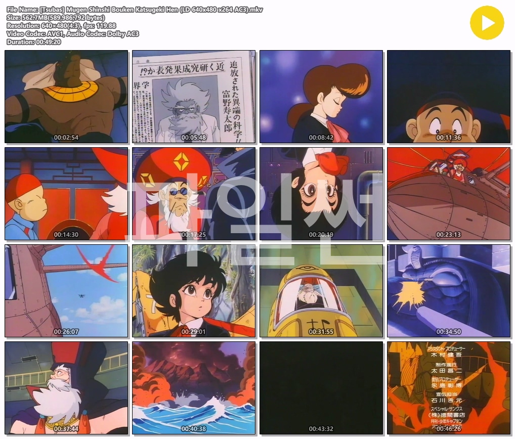 몽환신사-모험활극편 (1987년)[OVA]
