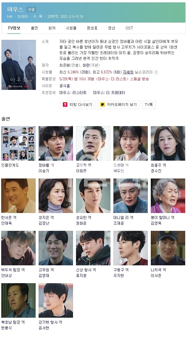 (한드 모음) 마우스 01 ~ 05화