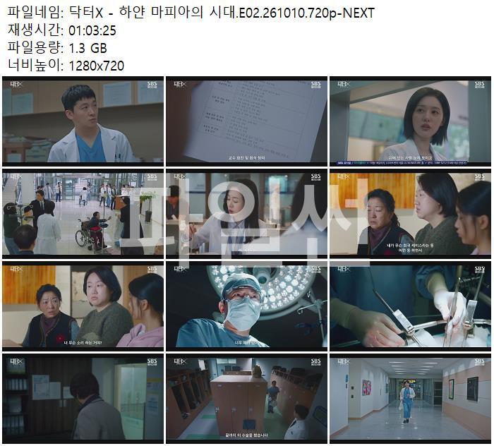 닥터X - 하얀 마피아의 시대.E02.261010.720p-NEXT