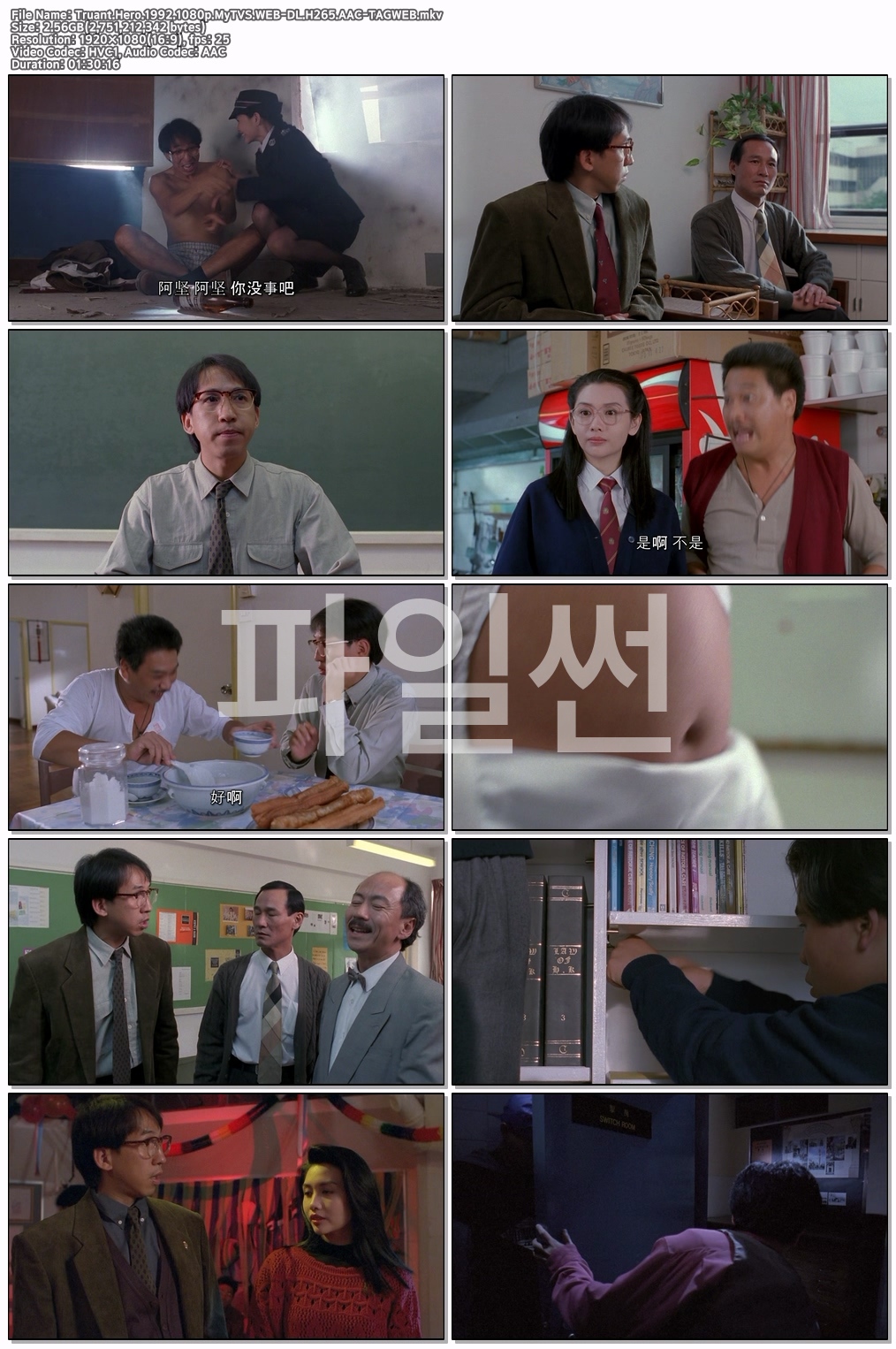(중자막) Truant.Hero.1992.1080p.MyTVS.WEB-DL.H265.AAC
