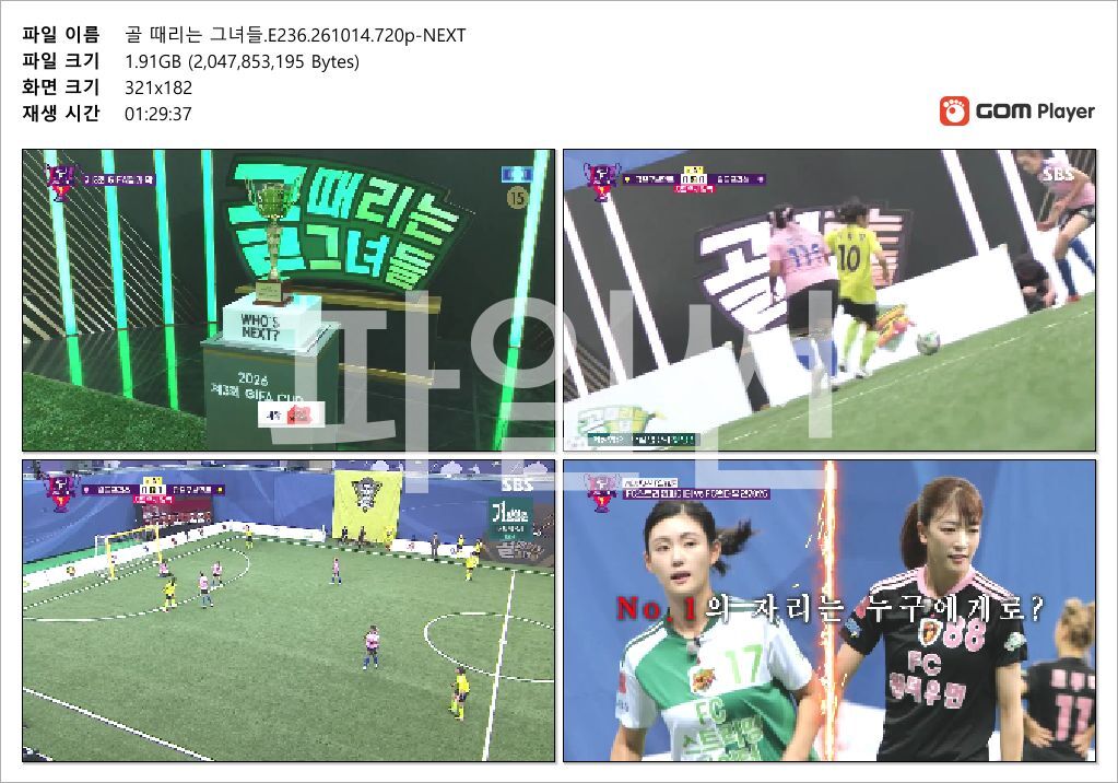 골 때리는 그녀들.E236.261014.1080p.H264-F1RST