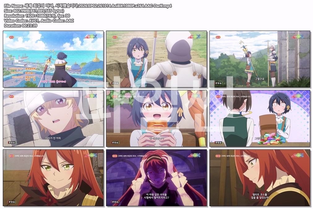 세계 최강의 마녀, 시작했습니다.2026.EP02.261014.AniBX.1080P.x264.AAC-DarK