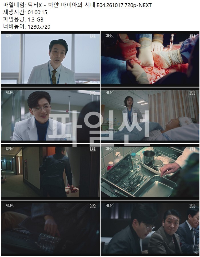 닥터X - 하얀 마피아의 시대.E04.261017.720p-NEXT