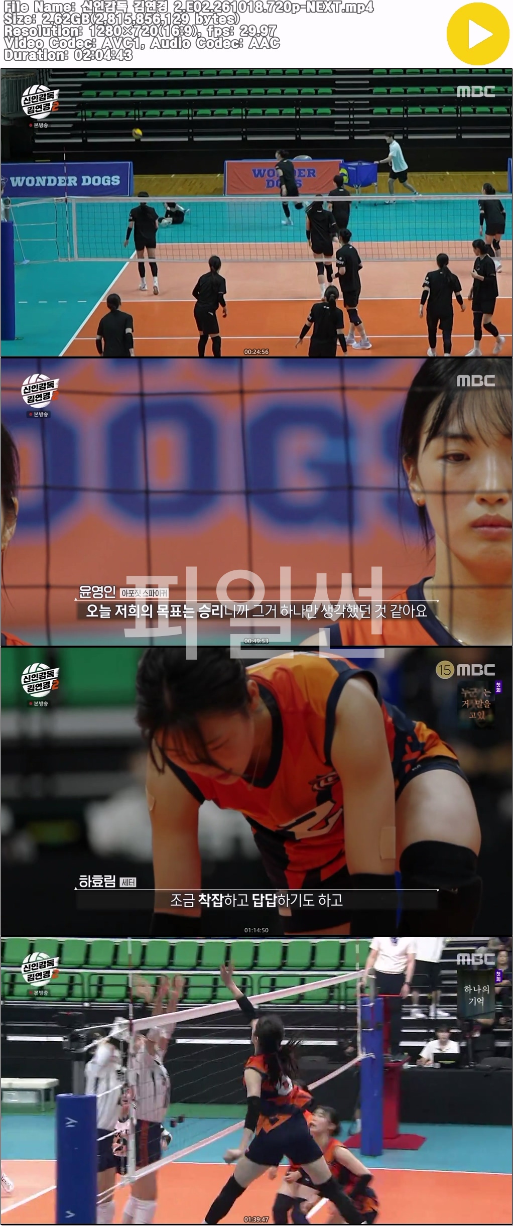 신인감독 김연경 2.E02.261018.720p-NEXT