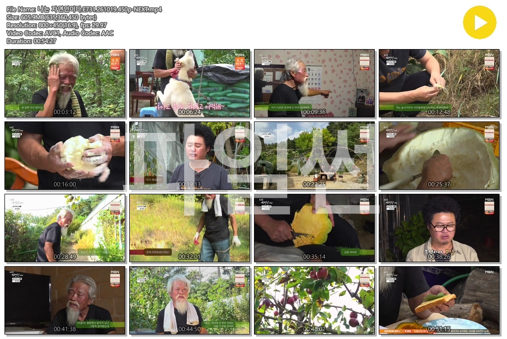 나는 자연인이다.E731.261019.450p-NEXT