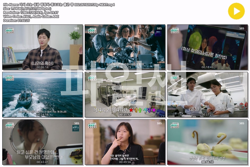 다시 쓰는 성공 방정식-영크크는 출근 중 E02.261025.720p-NEXT