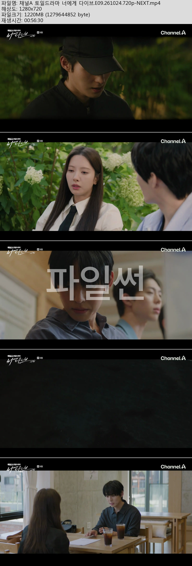 채널A 토일드라마 너에게 다이브.E09.261024.720p-NEXT
