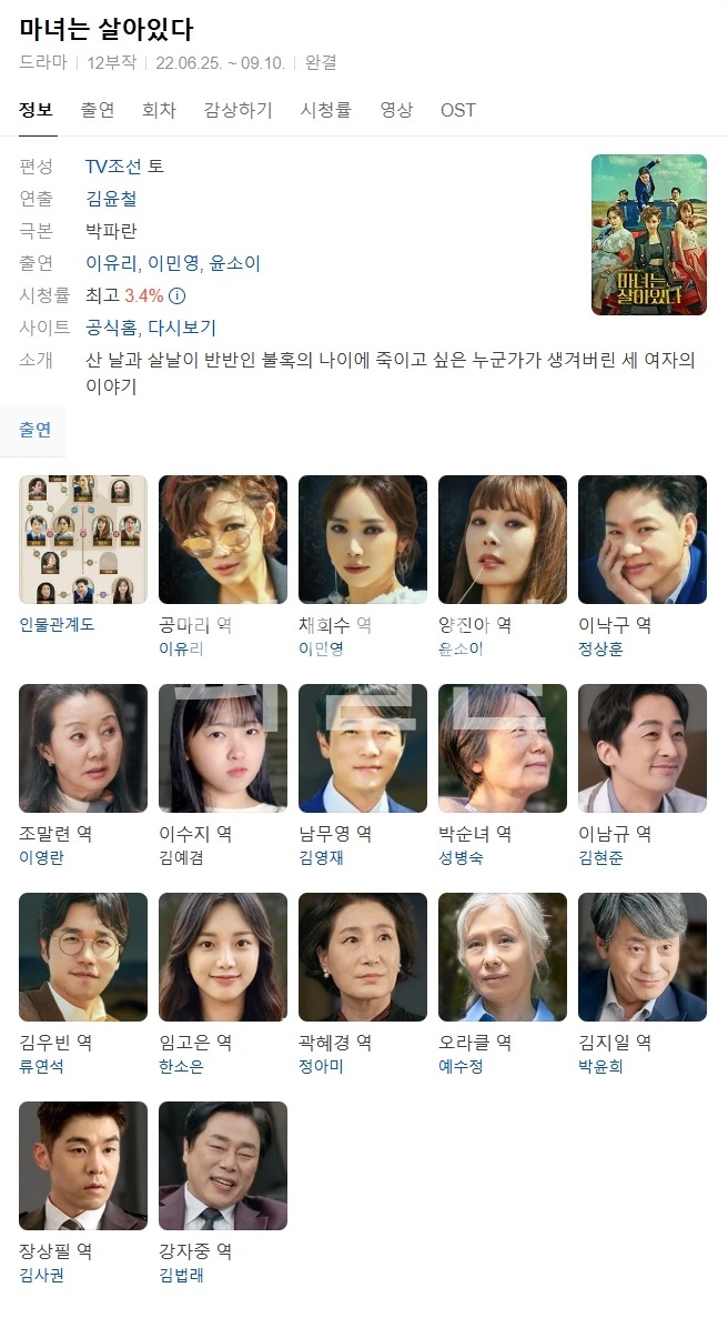 (한드 모음) 마녀는 살아있다 01 ~ 05화