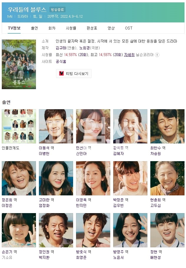 (한드 모음) 우리들이 블루스 16 ~ 20화 완결