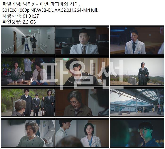 닥터X - 하얀 마피아의 시대.S01E06.1080p.NF.WEB-DL.AAC2.0.H.264-MrHulk