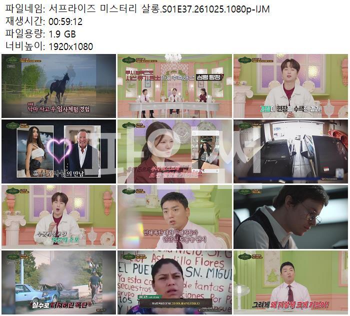 서프라이즈 미스터리 살롱.S01E37.261025.1080p-IJM