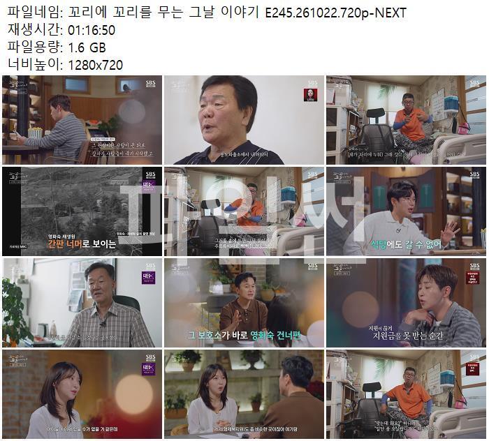 꼬리에 꼬리를 무는 그날 이야기 E245.261022.720p-NEXT