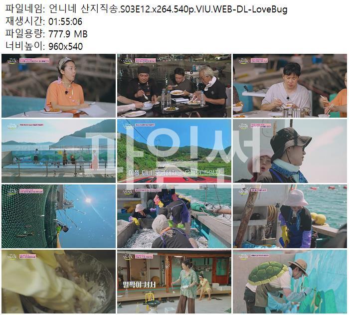 언니네 산지직송.S03E12.x264.540p.VIU.WEB-DL-LoveBug