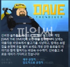[한글무설치] 해양 어드벤처! 데이브 더 다이버 DAVE.THE.DIVER v1.0.6.2118