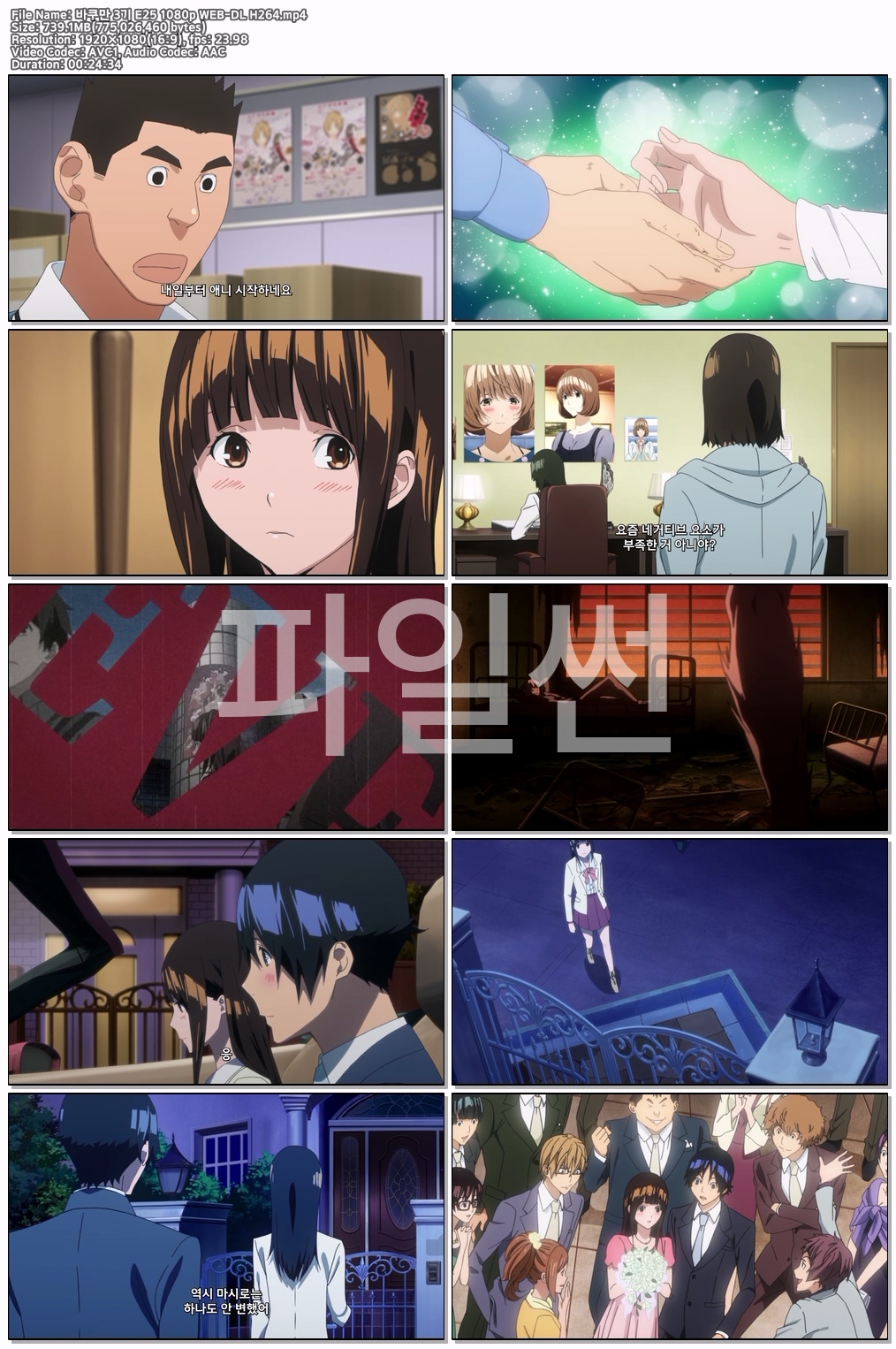 바쿠만 3기 E25 1080p WEB-DL H264