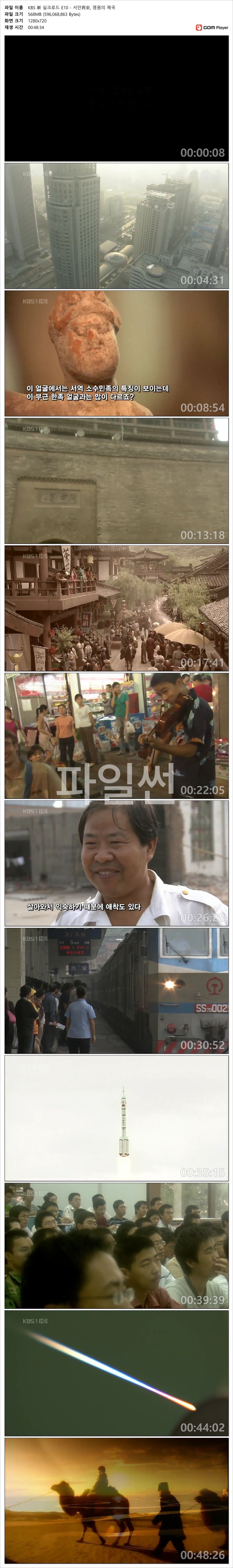 kbs 新 실크로드 01부-10부 완결 720p