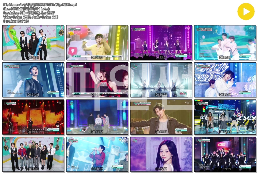 쇼 음악중심.E967.261031.450p-NEXT