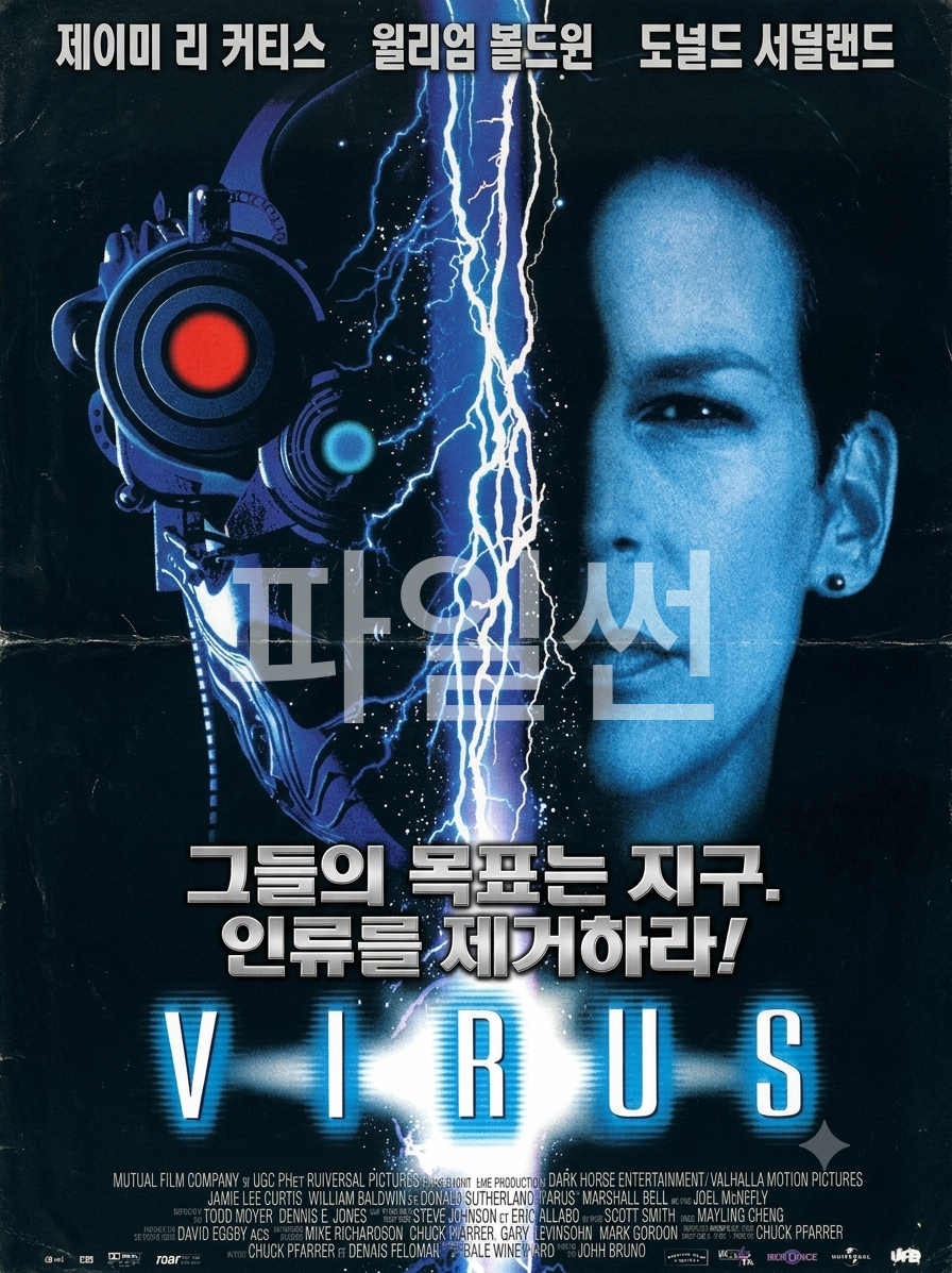 [SF/공포] 바이러스 (Virus) - 인류를 지우기 위해 각성한 외계 생명체, 해상 고립 구역에서 벌어지는 피의 생존 사투!