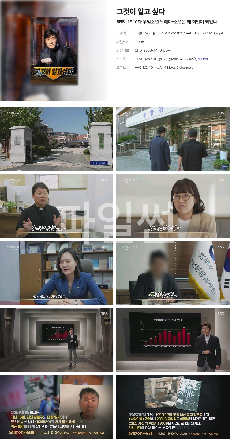 그것이 알고 싶다(우범소년 딜레마).E1510.261031.1440p.H265-F1RST
