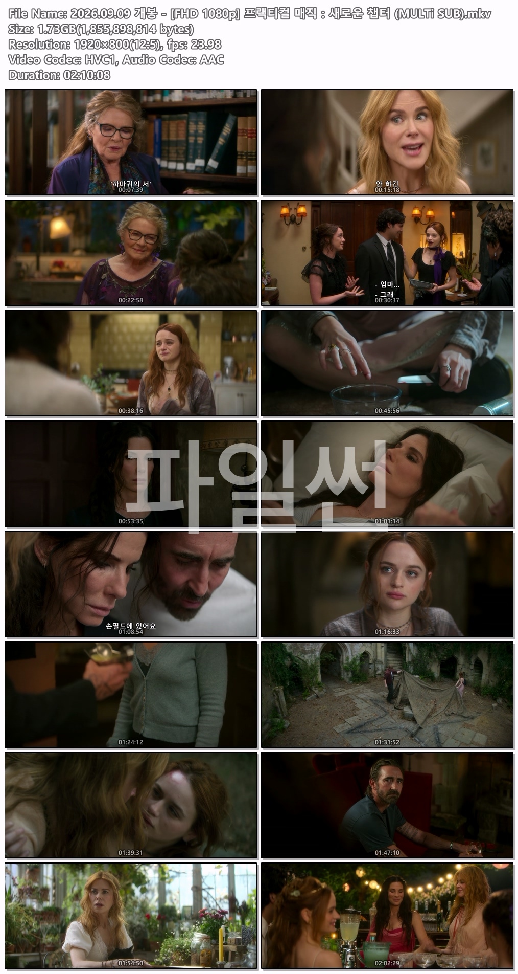 [FHD 1080p] 프랙티컬 매직：새로운 챕터..